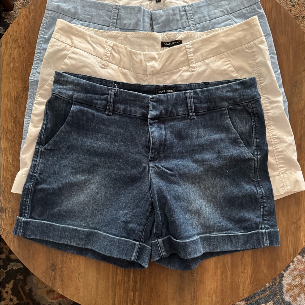 Bundle 3 Pairs of Dear John Denim “Hampton” Shorts - women’s Size 31